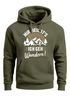 Hoodie Herren Spruch mir reichts ich geh Wandern Outdoor Motiv Kapuzen-Pullover Männer Fashion Neverless®preview
