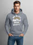 Hoodie Herren Spruch mir reichts ich geh Wandern Outdoor Motiv Kapuzen-Pullover Männer Fashion Neverless®preview