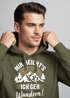 Hoodie Herren Spruch mir reichts ich geh Wandern Outdoor Motiv Kapuzen-Pullover Männer Fashion Neverless®preview