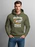 Hoodie Herren Spruch Sägespäne sind Männer-Glitzer Motiv Handwerker Säge Fashion Streetstyle Neverless®preview