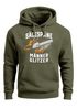 Hoodie Herren Spruch Sägespäne sind Männer-Glitzer Motiv Handwerker Säge Fashion Streetstyle Neverless®preview