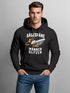 Hoodie Herren Spruch Sägespäne sind Männer-Glitzer Motiv Handwerker Säge Fashion Streetstyle Neverless®preview