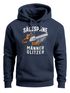Hoodie Herren Spruch Sägespäne sind Männer-Glitzer Motiv Handwerker Säge Fashion Streetstyle Neverless®preview