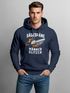 Hoodie Herren Spruch Sägespäne sind Männer-Glitzer Motiv Handwerker Säge Fashion Streetstyle Neverless®preview