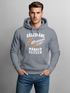 Hoodie Herren Spruch Sägespäne sind Männer-Glitzer Motiv Handwerker Säge Fashion Streetstyle Neverless®preview