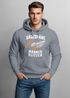 Hoodie Herren Spruch Sägespäne sind Männer-Glitzer Motiv Handwerker Säge Fashion Streetstyle Neverless®preview