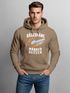 Hoodie Herren Spruch Sägespäne sind Männer-Glitzer Motiv Handwerker Säge Fashion Streetstyle Neverless®preview
