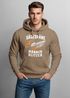 Hoodie Herren Spruch Sägespäne sind Männer-Glitzer Motiv Handwerker Säge Fashion Streetstyle Neverless®preview