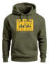 Hoodie Herren Statement Print Think Outside Outdoor Kapuzen-Pullover Männer Fashion Streetstyle Neverless®preview