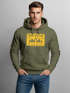 Hoodie Herren Statement Print Think Outside Outdoor Kapuzen-Pullover Männer Fashion Streetstyle Neverless®preview