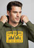 Hoodie Herren Statement Print Think Outside Outdoor Kapuzen-Pullover Männer Fashion Streetstyle Neverless®preview