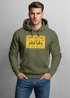 Hoodie Herren Statement Print Think Outside Outdoor Kapuzen-Pullover Männer Fashion Streetstyle Neverless®preview