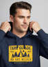 Hoodie Herren Statement Print Think Outside Outdoor Kapuzen-Pullover Männer Fashion Streetstyle Neverless®preview