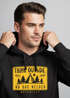Hoodie Herren Statement Print Think Outside Outdoor Kapuzen-Pullover Männer Fashion Streetstyle Neverless®preview