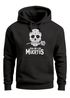 Hoodie Herren Sugar Skull Dia De Los Muertos Totenkopf mit Blumen Kapuzen-Pullover Männer Neverless®preview