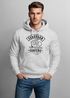Hoodie Herren Surfer Motiv Schriftzug Suburban Surfers Palme Welle Kapuzen-Pullover Männer Neverless®preview