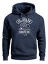 Hoodie Herren Surfer Motiv Schriftzug Suburban Surfers Palme Welle Kapuzen-Pullover Männer Neverless®preview
