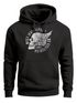 Hoodie Herren Sweatshirt Motorrad Biker Totenkopf Skull Wings Vintage Kapuzenpullover Neverless®preview