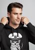 Hoodie Herren Sweatshirt Totenkopf Kapitän Captain Skull Bard Seemann Neverless®preview