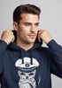 Hoodie Herren Sweatshirt Totenkopf Kapitän Captain Skull Bard Seemann Neverless®preview
