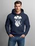 Hoodie Herren Sweatshirt Totenkopf Kapitän Captain Skull Bard Seemann Neverless®preview