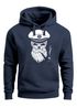 Hoodie Herren Sweatshirt Totenkopf Kapitän Captain Skull Bard Seemann Neverless®preview