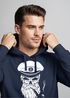 Hoodie Herren Sweatshirt Totenkopf Kapitän Captain Skull Bard Seemann Neverless®preview