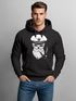 Hoodie Herren Sweatshirt Totenkopf Kapitän Captain Skull Bard Seemann Neverless®preview