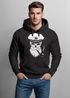 Hoodie Herren Sweatshirt Totenkopf Kapitän Captain Skull Bard Seemann Neverless®preview