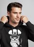 Hoodie Herren Sweatshirt Totenkopf Kapitän Captain Skull Bard Seemann Neverless®preview