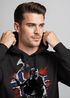 Hoodie Herren The North Wikinger Berserker Norwegen Valhalla Odin Ragnar Print Aufdruck Fashion Streetstyle Neverless®preview