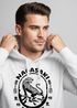 Hoodie Herren Tiger Aufdruck Japan Schriftzeichen Nagasaki Mount Schriftzug Kapuzen-Pullover Männer Neverless®preview