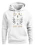 Hoodie Herren Tiger Motiv Totenkopf India Spirit Schriftzug Indien Fashion Streetstyle Kapuzen-Pullover Männer Neverless®preview