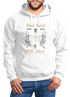 Hoodie Herren Tiger Motiv Totenkopf India Spirit Schriftzug Indien Fashion Streetstyle Kapuzen-Pullover Männer Neverless®preview