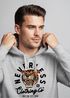 Hoodie Herren Tiger Print Motiv Schrift Retro Vintage Clothing Fashion Streetstyle Neverlesspreview