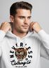 Hoodie Herren Tiger Print Motiv Schrift Retro Vintage Clothing Fashion Streetstyle Neverlesspreview