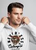 Hoodie Herren Tiger Print Motiv Schrift Retro Vintage Clothing Fashion Streetstyle Neverlesspreview