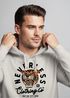 Hoodie Herren Tiger Print Motiv Schrift Retro Vintage Clothing Fashion Streetstyle Neverlesspreview