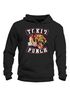 Hoodie Herren Tokio Punch Schriftzug Tigerkopf Print Tattoo Style Kapuzen-Pullover Männer Neverless®preview