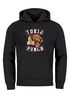 Hoodie Herren Tokio Punch Schriftzug Tigerkopf Print Tattoo Style Kapuzen-Pullover Männer Neverless®preview