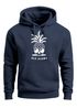 Hoodie Herren Totenkopf Ananas Schriftzug Bad Karma Kapuzen-Pullover Männer Fashion Streetstyle Neverless®preview
