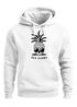 Hoodie Herren Totenkopf Ananas Schriftzug Bad Karma Kapuzen-Pullover Männer Fashion Streetstyle Neverless®preview
