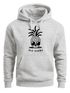 Hoodie Herren Totenkopf Ananas Schriftzug Bad Karma Kapuzen-Pullover Männer Fashion Streetstyle Neverless®preview