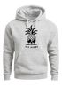 Hoodie Herren Totenkopf Ananas Schriftzug Bad Karma Kapuzen-Pullover Männer Fashion Streetstyle Neverless®preview