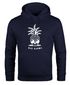 Hoodie Herren Totenkopf Ananas Schriftzug Bad Karma Kapuzen-Pullover Männer Fashion Streetstyle Neverless®preview