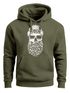 Hoodie Herren Totenkopf Nordisch Moin Hamburg Dialekt Skull Anker Fashion Streetstyle Neverless®preview