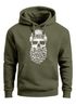 Hoodie Herren Totenkopf Nordisch Moin Hamburg Dialekt Skull Anker Fashion Streetstyle Neverless®preview