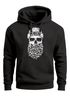 Hoodie Herren Totenkopf Nordisch Moin Hamburg Dialekt Skull Anker Fashion Streetstyle Neverless®preview