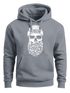 Hoodie Herren Totenkopf Nordisch Moin Hamburg Dialekt Skull Anker Fashion Streetstyle Neverless®preview