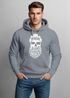 Hoodie Herren Totenkopf Nordisch Moin Hamburg Dialekt Skull Anker Fashion Streetstyle Neverless®preview